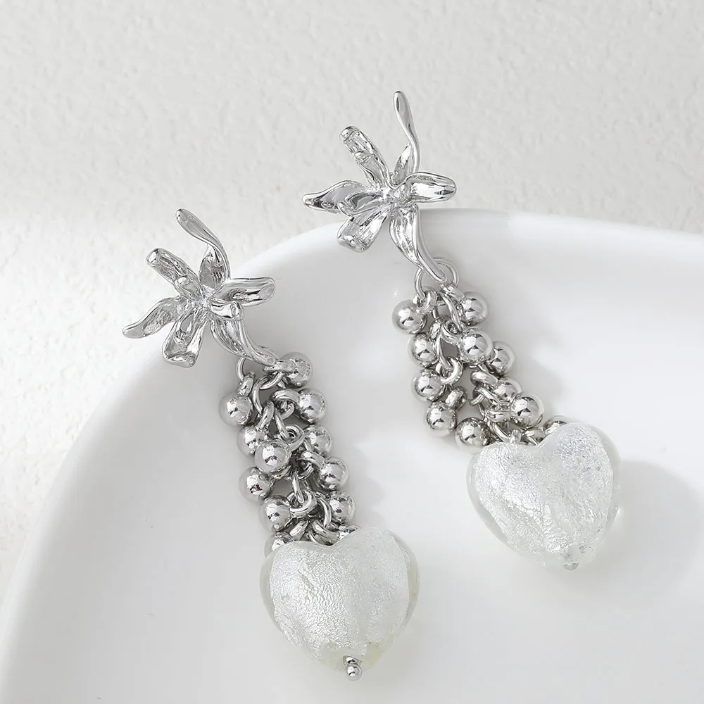 4 قطعة لذيذ زهرة شكل الأذن ترصيع Diy بها بنفسك أقراط موصلات صنع المجوهرات النتائج لوازم 14 كيلو مطلية بالذهب اكسسوارات 19*17 مللي متر #2