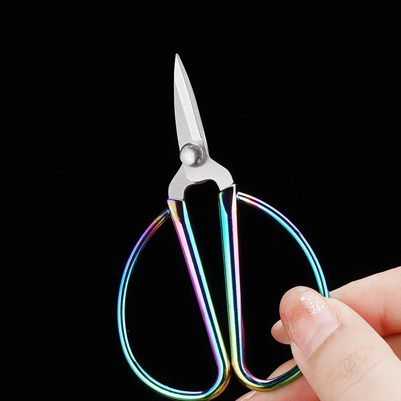 Mini Stainless Steel Scissors Vintage Small Tailor Scissors Durable Embroidery Scissors Fabric Thread Cutter Tool For Sewing