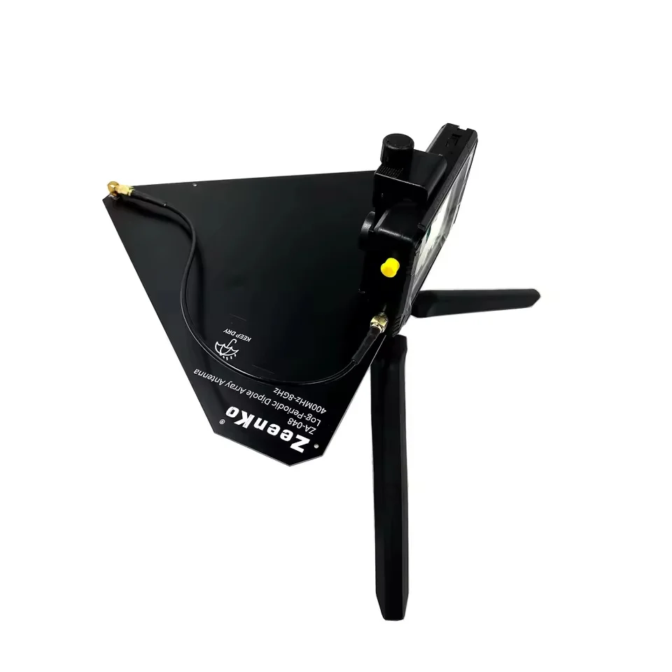 Mais recente 7.3ghz tinysa ultra plus zs407 analisador de espectro portátil tinysa 3.95 "tela sensível ao toque ZA-048 log-antena dipolo periódico
