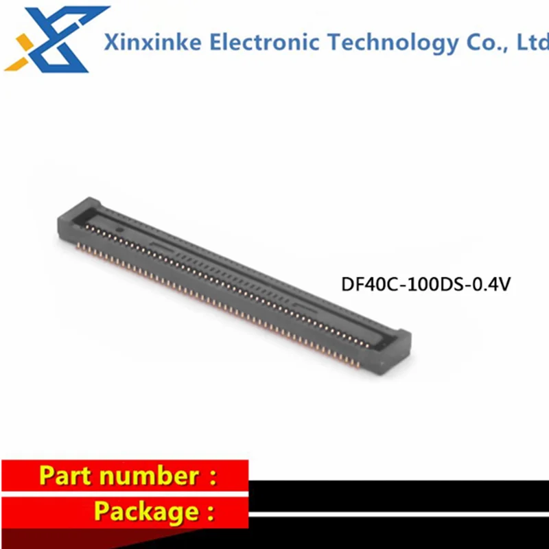 

10PCS DF40C-100DS-0.4V(51) Vertical Backplane Connectors Board-to-board CM4 Socket 0.4mm