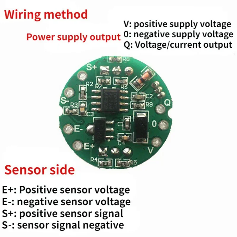 Weight Sensor 0-5v Weighing Transmitter Amplifier 0-10v Tension Pressure Round Transmitter 4-20mA