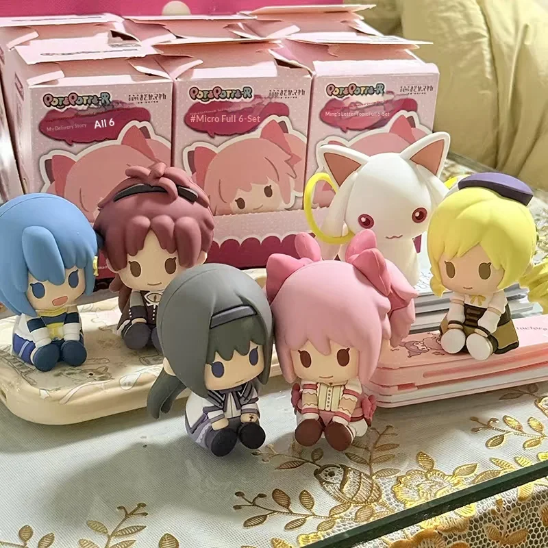 

Оригинальная коллекционная мини-фигурка Puella Magi Madoka Magica: Милая Мадока Канамэ, Хомура Акеми, Мами Томоэ — Загадочная коробка-сюрприз, аниме-подарок, игрушка