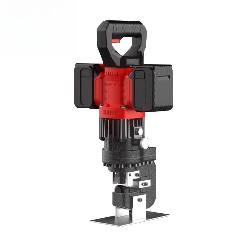 

Hydraulic punching machine Electric multifunctional angle steel angle iron hole opener Small portable punching machine