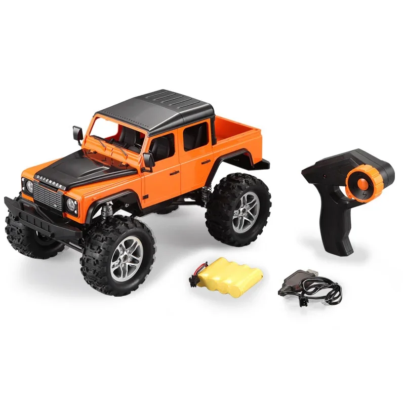 Carros de escalada com controle remoto duplo, 2.4g, 4wd, carro de corrida de alta velocidade simulado, veículo elétrico off road, brinquedos para meninos, presentes