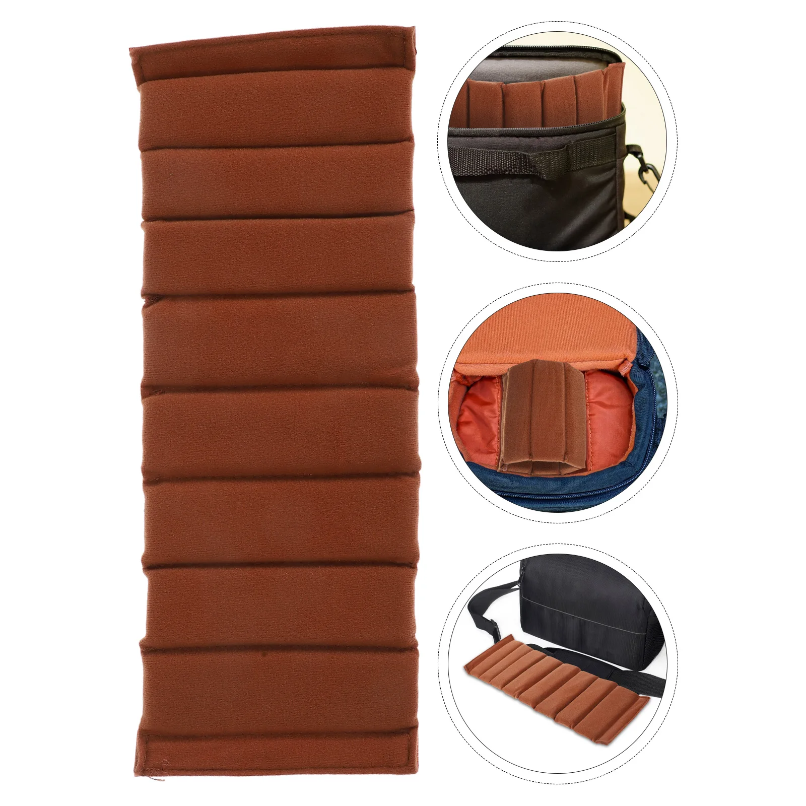 Bolsa para cámara multifuncional, divisor de inserción, acolchado absorbente de golpes, compartimento protector ligero y duradero, personalizado para mochila