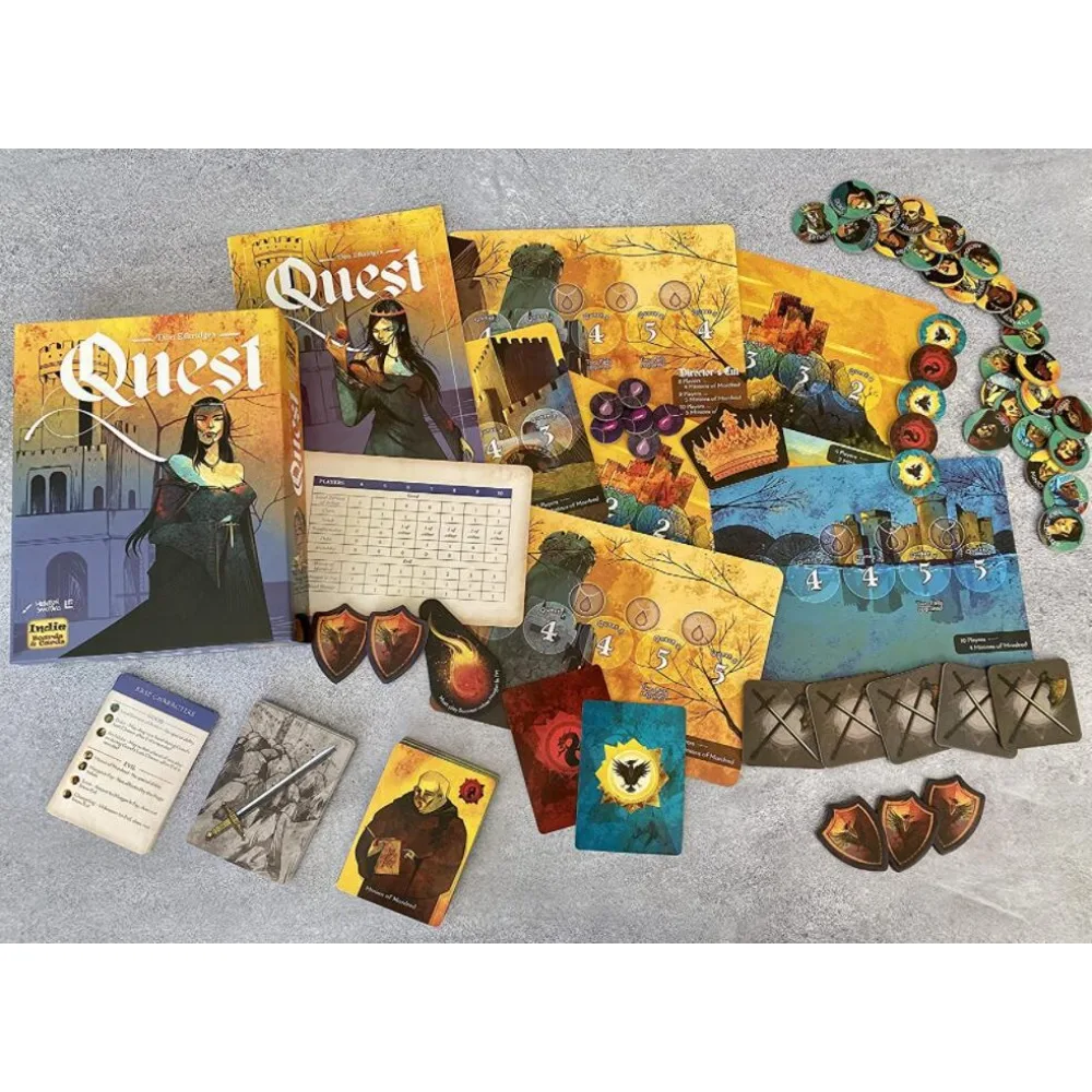 Don Eskridge\'s Quest Board Game The Resistance: Avalon! Indie Boards & Cards NEW