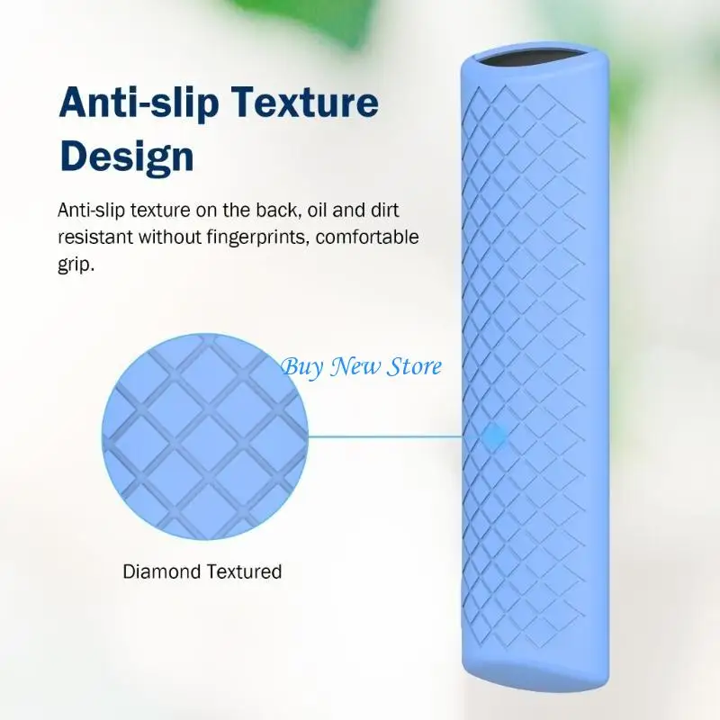

20CE Flexible Remote Control Case for Fire 4K 2nd 2023 Voice Remote Protections Skin Dustproof Protectors Cover