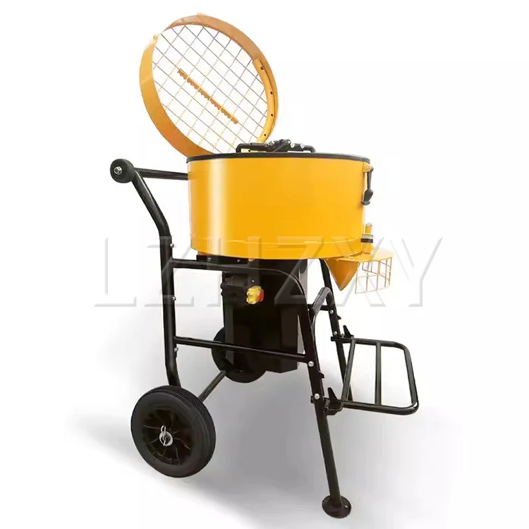1500W Mortar Mixer | Portable, Mobile Forced-Action Mixer | 100L Feed/Concrete M