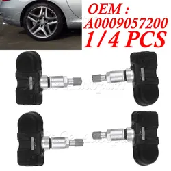 1/4pcs A0009050030 433mhz TPMS Tire pressure Sensor For Mercedes Smart C E S CL CLA CLS A0009050030Q03 A0009054100 A0009057200