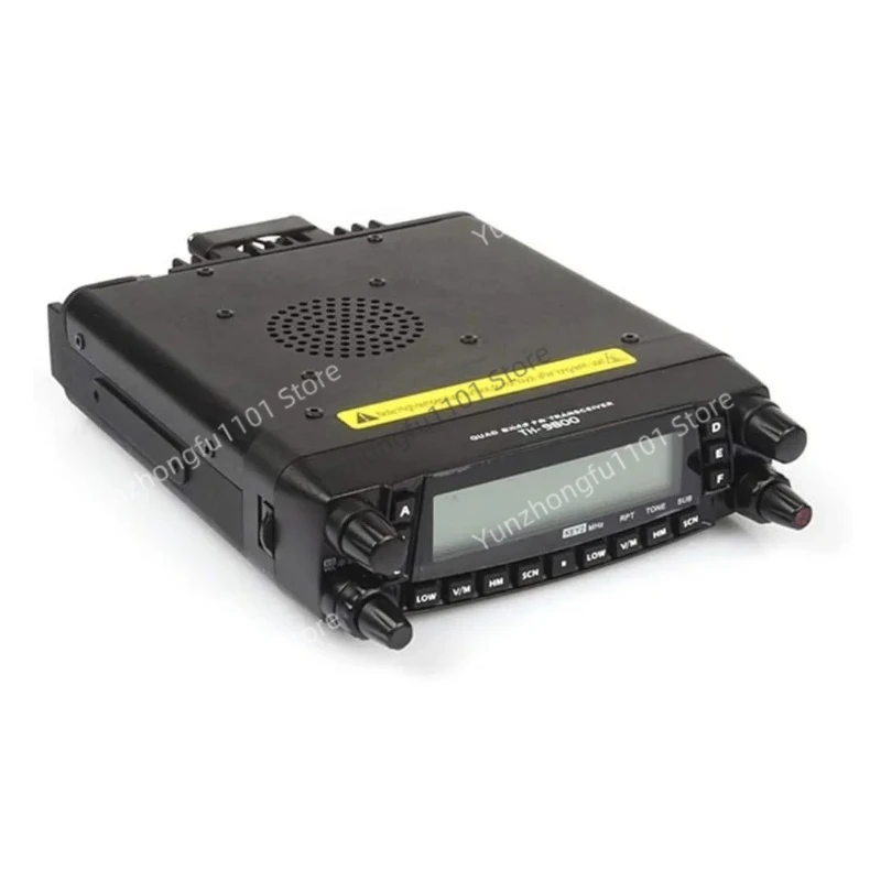 TYT TH-9800/TH-9800-USB Quad Band 50W Cross-Band Mobile Transceiver Vehicle Radio Amateur Base Station Black