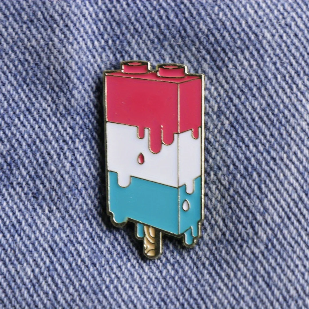 Interesting enamel pin lapel badge backpack decoration gift for friends.