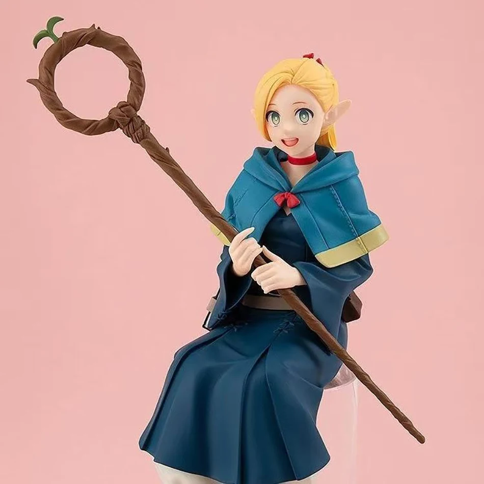 Anime Dungeon Meshi Marcille Donato Figur Stehend Delicious in Dungeon Marcille Donato Action Figur Modell Dekor Puppe Spielzeug Geschenk