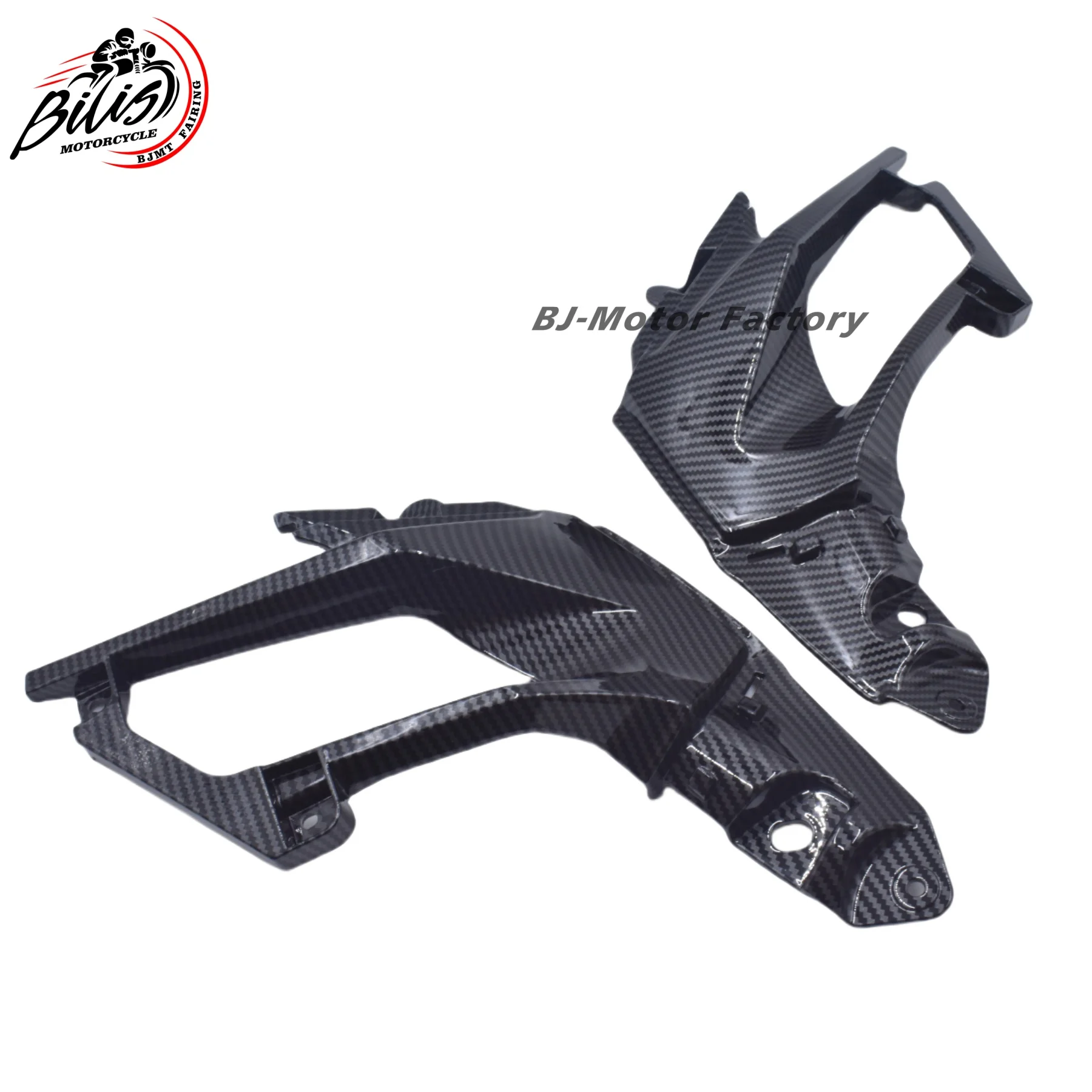 ABS Injection Side Panel Fairing Set: For KAWASAKI NINJA 400 2018-2023 Front Upper Panel Cover Plate Fuel Tank Plate