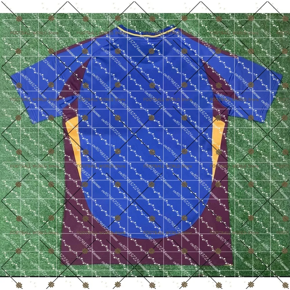 

2425 Roma Two Guest Fan Edition Football Shirt Short Sleeve Top Football Shirt Football Shirt Men's Sports T-shirt