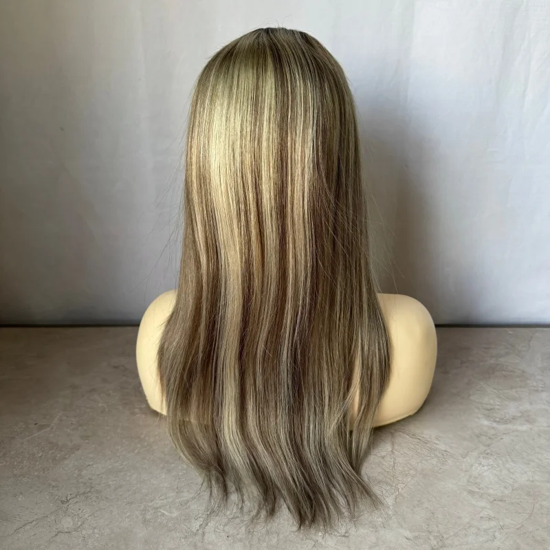 شقراء مستقيم HD الدانتيل الباروكة الأمامية 13x4 الدانتيل شعر مستعار أمامي شعر الإنسان الرماد شقراء ملونة 13x4 الدانتيل الشفاف الجبهة الباروكات للنساء #1