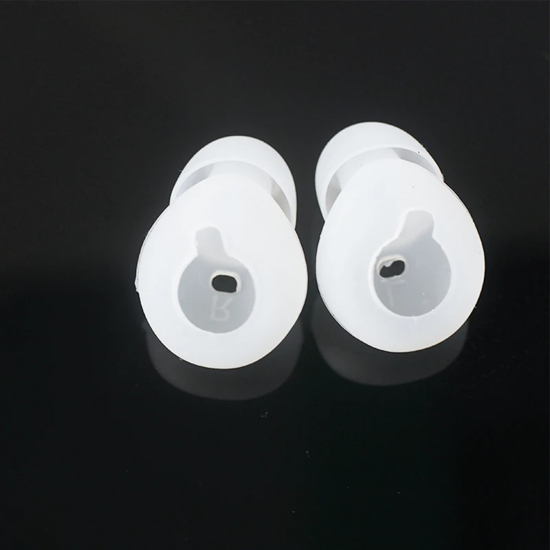 50 pares de capas planas de silicone para fones de ouvido com tampões antiderrapantes e anti-queda adequados para fones de ouvido MX500 PK MX375