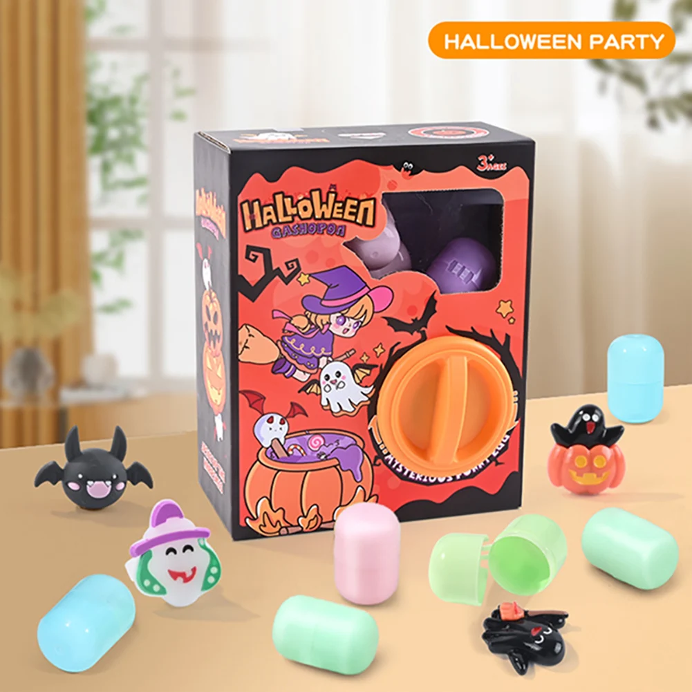 Mini Vending Machine For Halloween Fun Interactive Doll Machine Present For Boys Girls