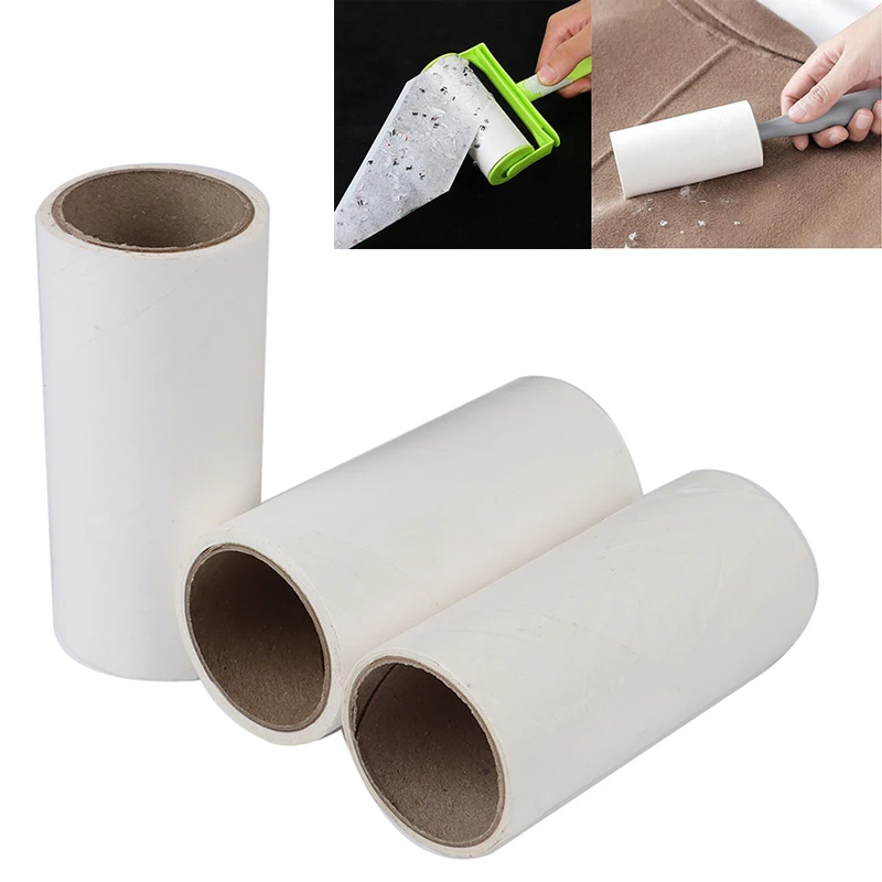 55Pcs/roll  Replacement Paper For Lint Roller Stickers