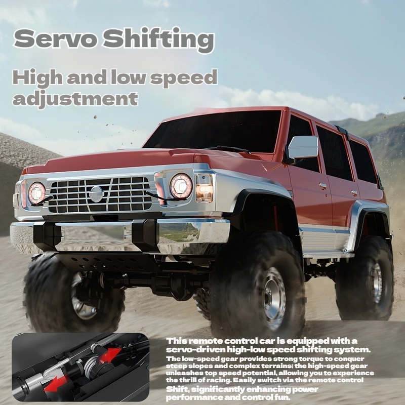 كوز الصنوبر الغابات دورية Y60 1/10 مقياس 4WD على الطرق الوعرة تسلق مركبة التحكم عن بعد الكهربائية RC نموذج محاكاة سيارة لعبة