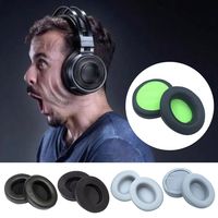 Leather Ear Pads Replacement Noise-Cancelling Ear Cushion Soft Earbuds Cover for Razer Nari Kraken V3 Pro Headphones Accessories