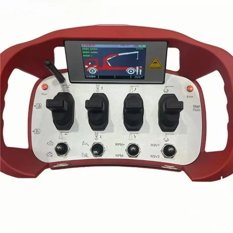 433MHz Truck Crane Remote Controller High Strength Engineering Plastics Aluminium Alloy Metal High Quality