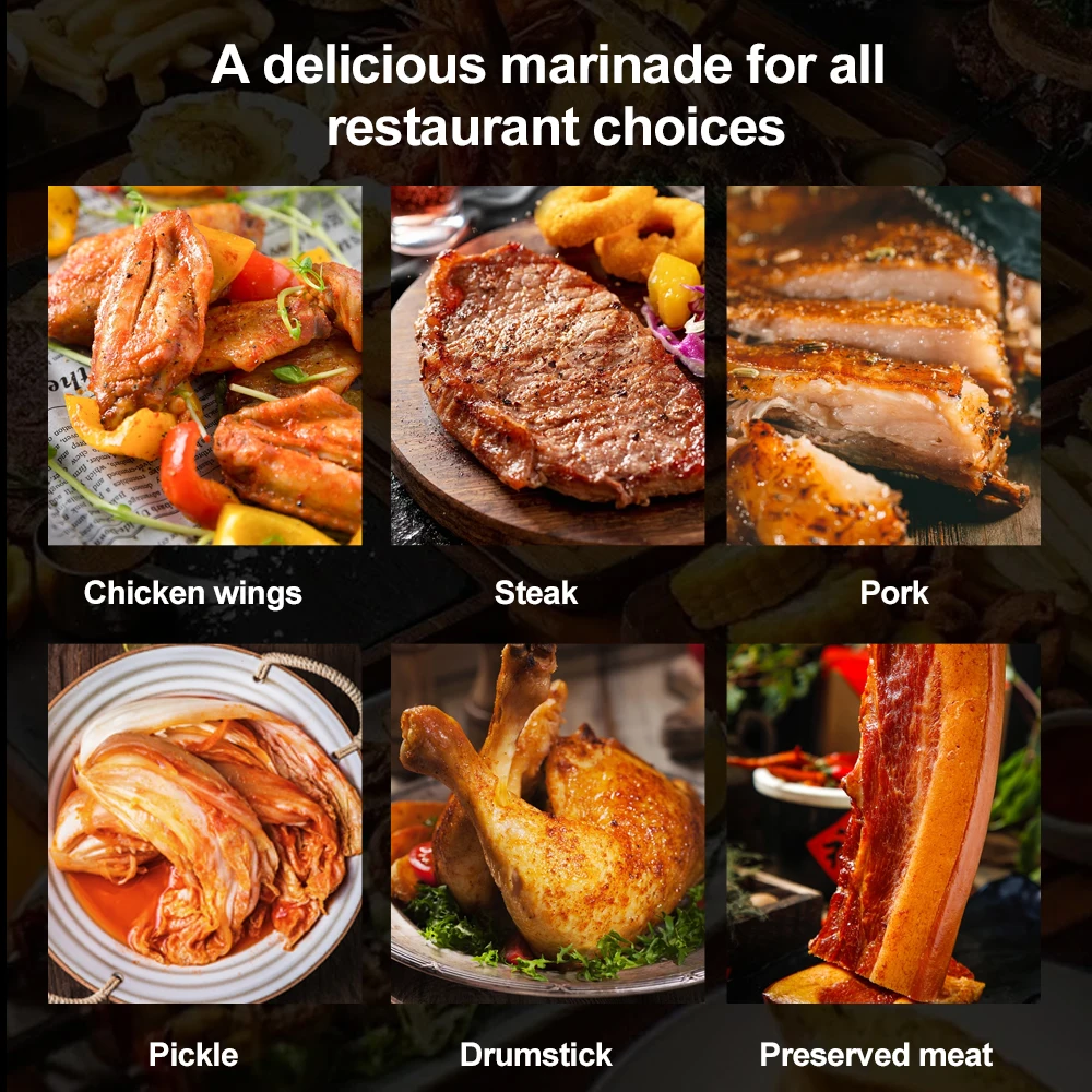 Professional Commercial Tumbler Vacuum Meat Marinator Chicken Marinator Machine With Overload Protector