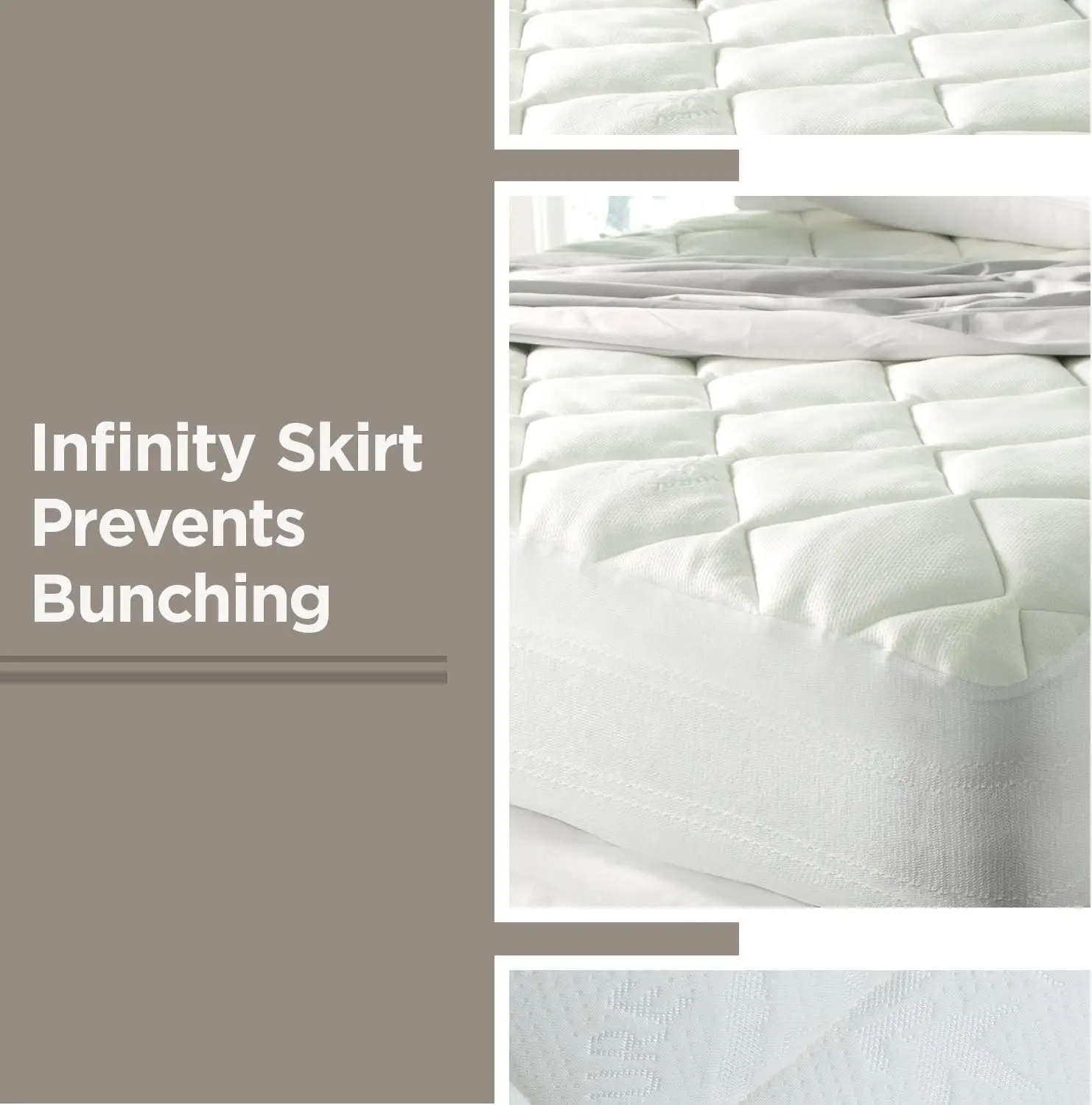 

Spa Luxury Cool Touch Bamboo Plush Top Dorm Mattress Pad - Twin Xl 39 X 80 By Spa Luxury