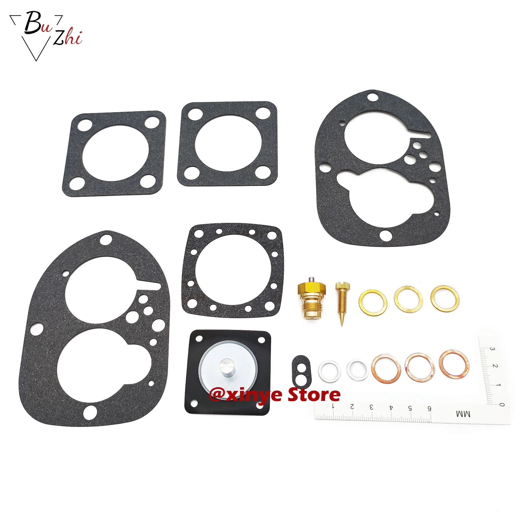 Carburetor Rebuild kit For Volvo Penta 856471 856472 AQ115, AQ115, AQ125A, AQ125B, AQ130C Solex 44PA1  834527