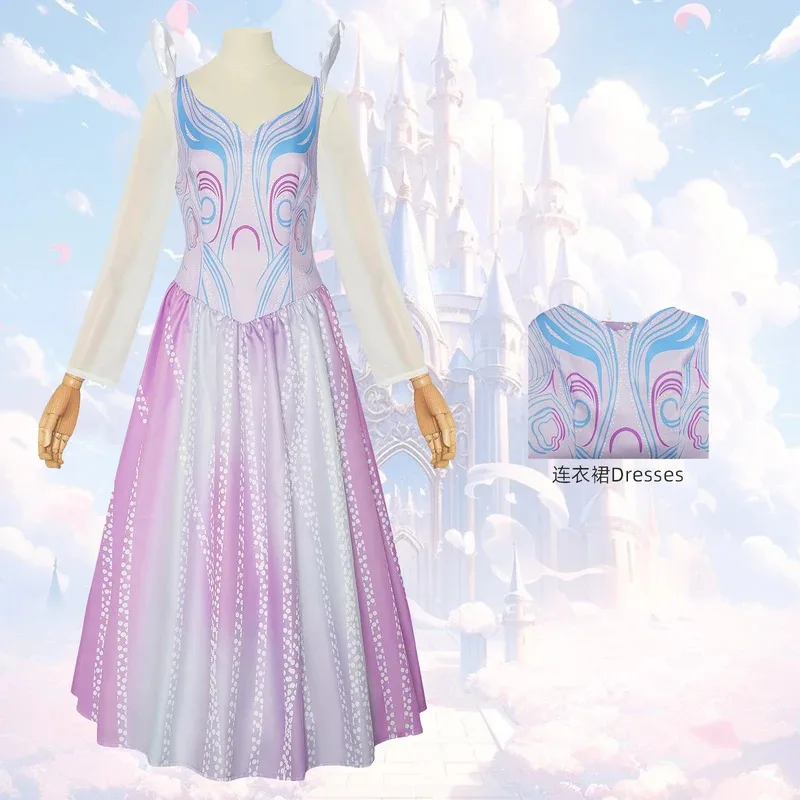 زي الساحرة الشريرة السحرية للهالوين، زي أداء المسرح التأثيري للسيدات