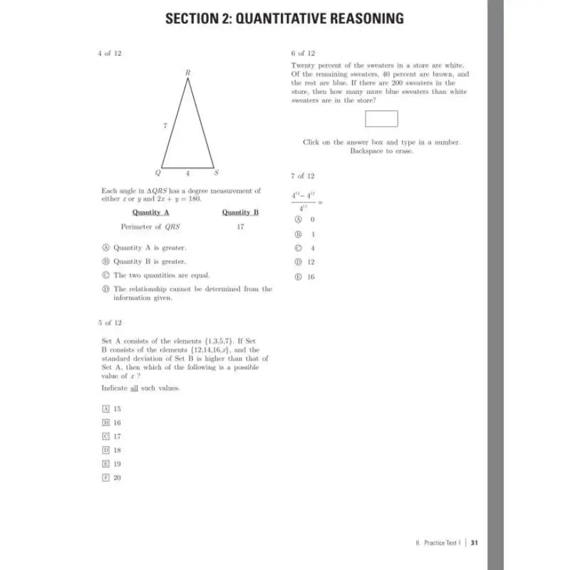 مراجعة Princeton GRE Premium الإعدادية 36th Edition 6 تقنيات المراجعة للاختبارات الممارسة أدوات عبر الإنترنت تحضير اختبار المدرسة الخريجين #5