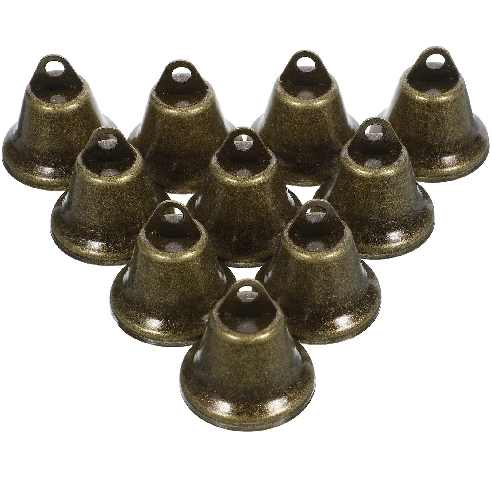 

20 Pcs The Bell Pendant Decorate Decorative Iron Charm Cheerful Sound Craft Bells