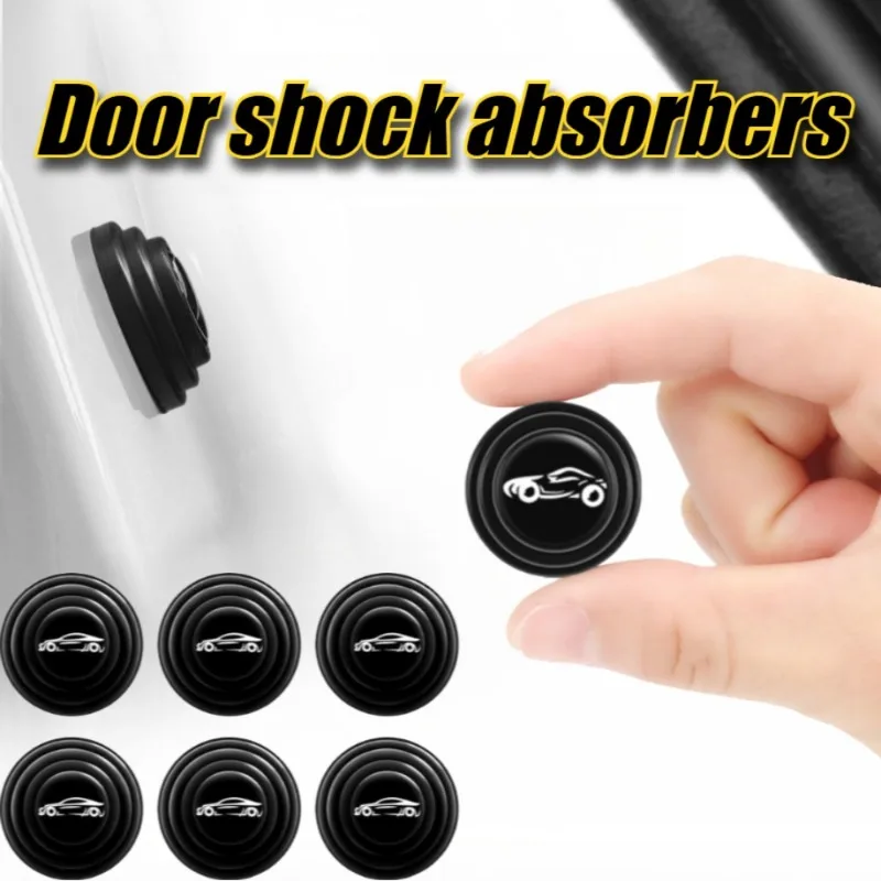 

Черные автомобильные амортизаторы — самоклеящиеся дверные накладки для предотвращения столкновений, универсальные звукоизоляционные противоударные наклейки