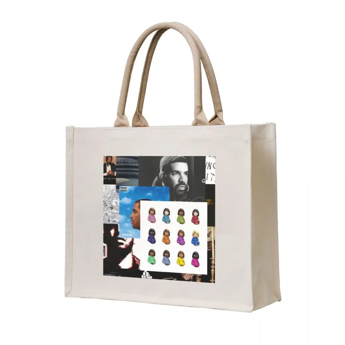 

Drake album discography graphic art Tote Bag sac pour femme the tote bag Gift bag female