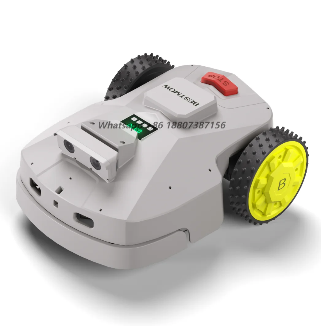 

BESTMOW Titan-100 Robotic Lawn Mower Perimeter Wire Free Smart Obstacle Avoidance Powerful Battery Auto-recharge - New Arrival