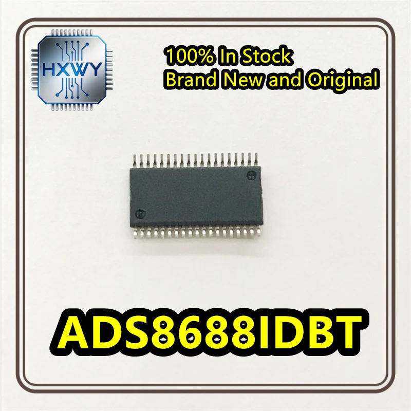(5/20 pcs) ADS8688IDBT ADS8688 16-bit ADC Analog-to-Digital Converter Package TSSOP-38 100% New Genuine Original Stock Electroni