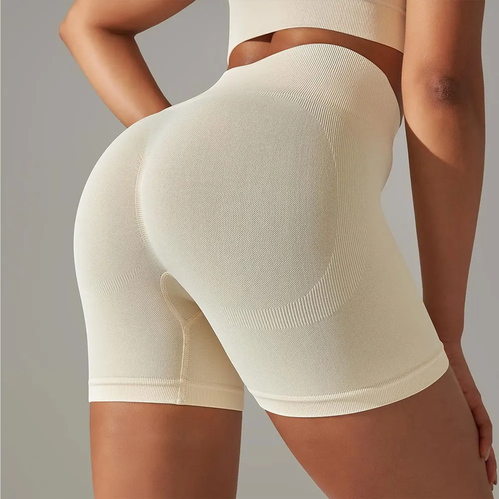 

Seamless Sports Shorts Women High Waist Workout Shorts Fitness Yoga Lift Butt Fitness Yoga Gym Running Yoga Shorts Sportswear
