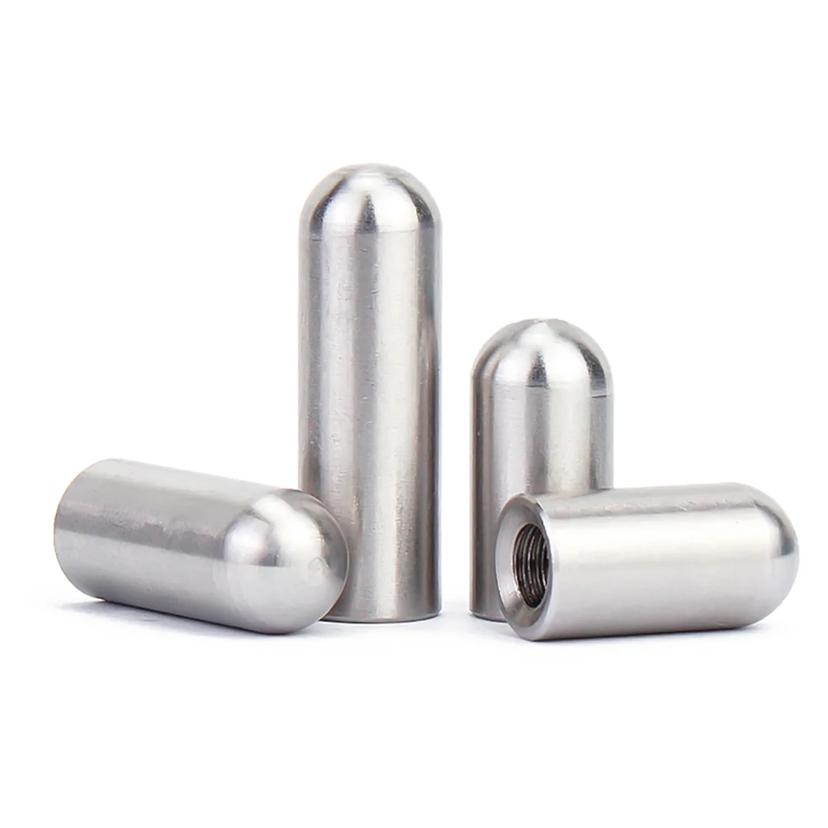 304 SS Internal Thread Round Head Cylindrical Pin Hollow Pin / Internal Tooth Positioning Pin M3M4M5M6M8M10M12M16