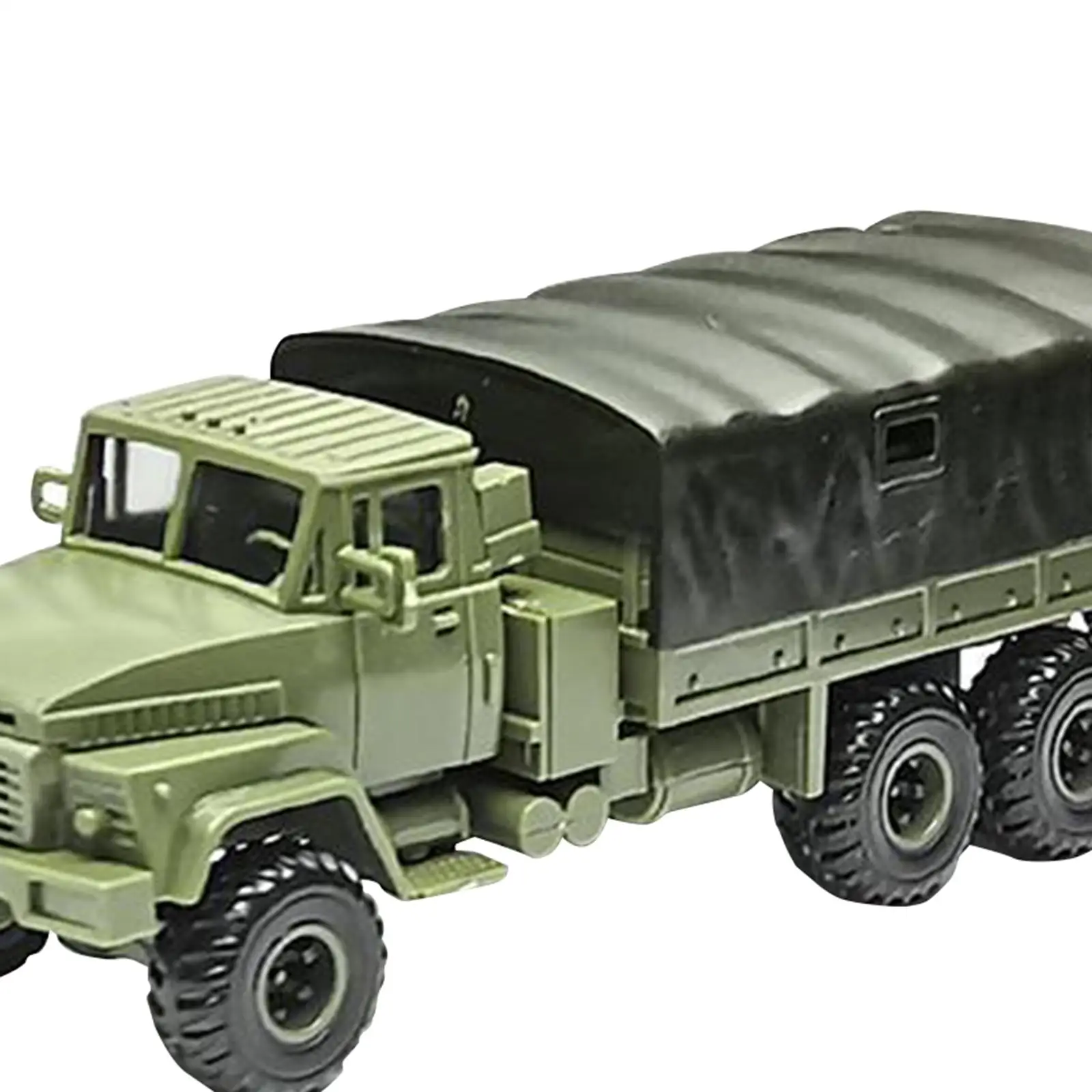 

1/72 Armored Cargo Truck Transport Carrier Truck Armored Model Car for Collectibles