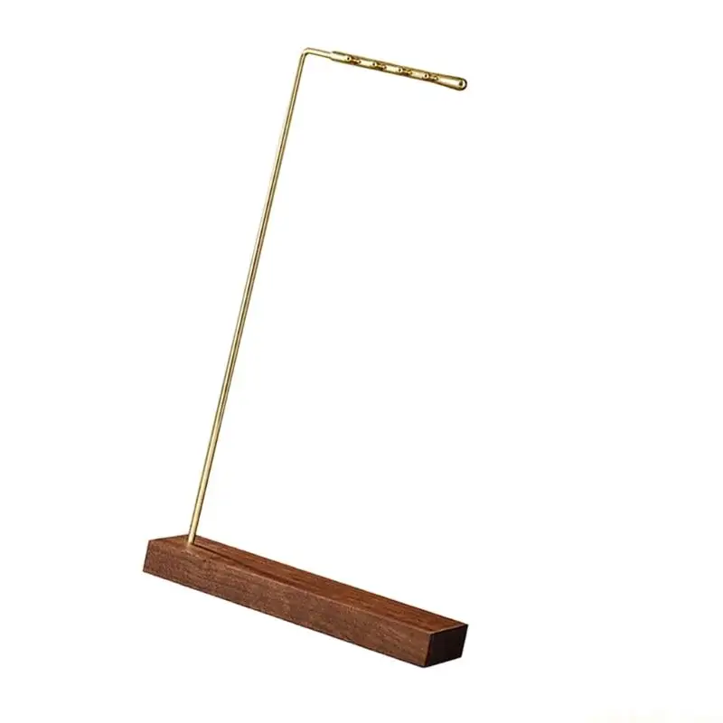 4 Row Metal Paint Brush Stand Drying Rack For Painting Tool Organization