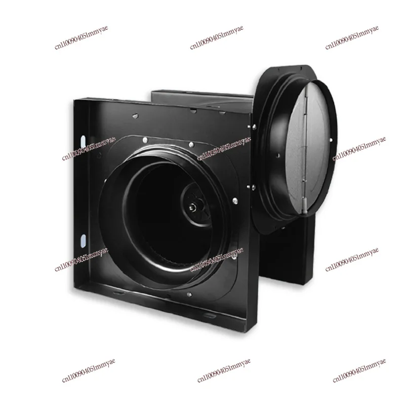 Duct Exhaust Fan Kitchen Negative Pressure Exhaust Fan Indoor Blower Fresh Air System Commercial Square Fresh Air Fan