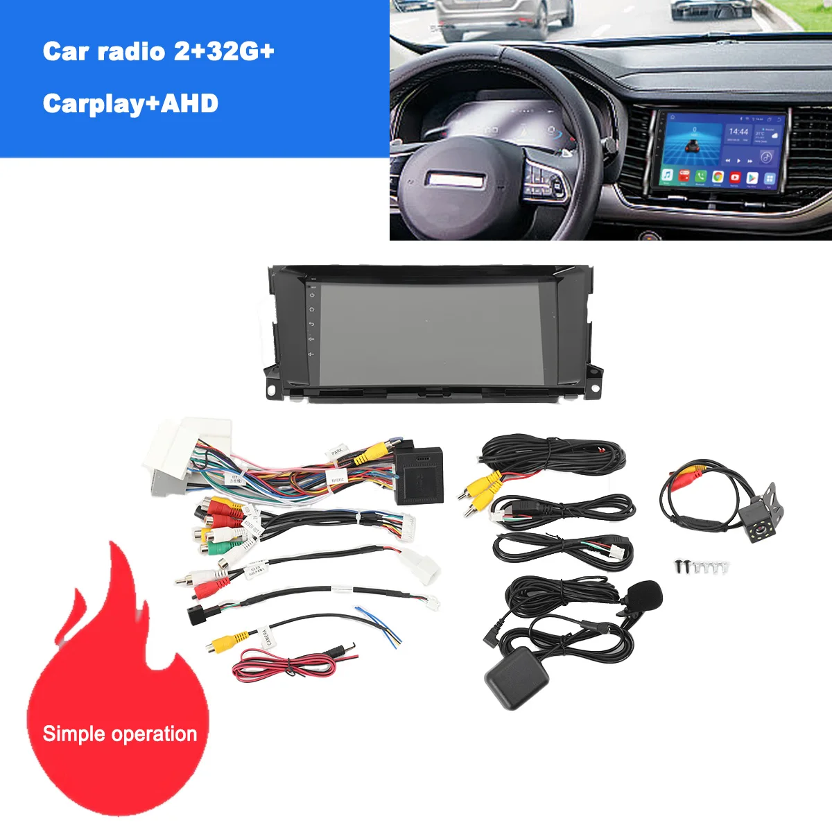 1280*800 Carplay 9-… - image