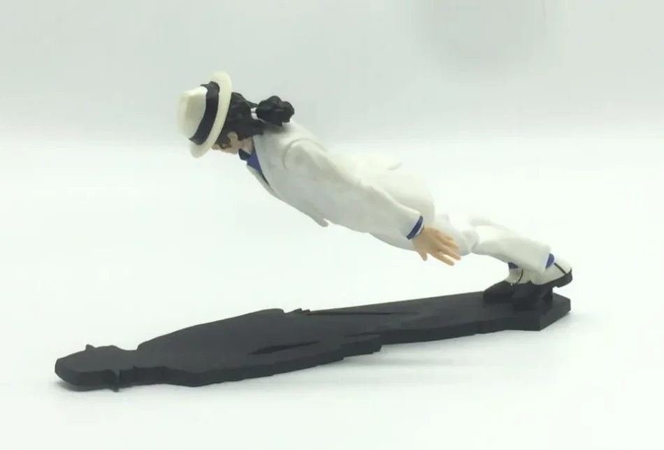 Shfiguarts Michael Jackson Action Character Movable Collectible Model Toy Moonwalk Pose Home Decoration Gift For Adult Collector