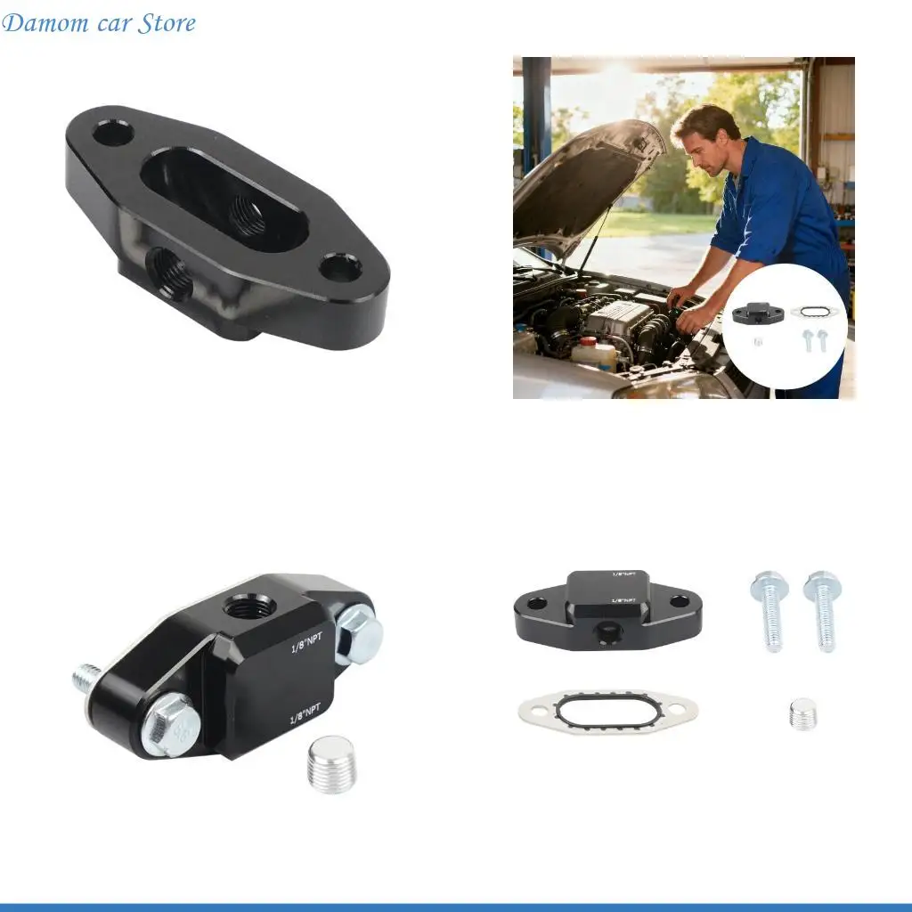 

A2UC Quick Install Oil Cooling Bypass Cover For LS Series for Easy Setups in Performances Vehicles Competitive Motorsports