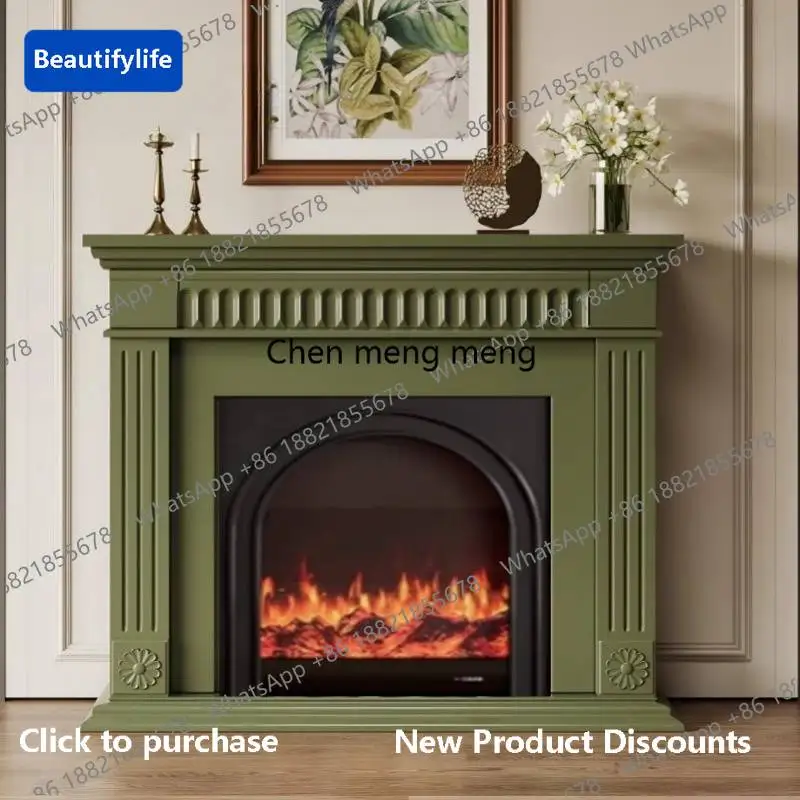 

A56 Узкий зеленый камин для гостиной, уютные недорогие роскошные винтажные шкафы для гостиной, японская высокая мебель для хранения H