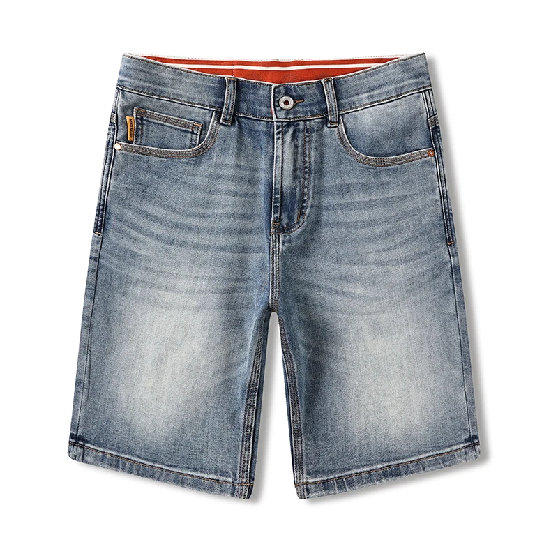 

2026 New Summer Arrival Men's Lightweight Denim Mid-length Shorts American Vintage Streetwear Casual Bermuda Shorts Jeans