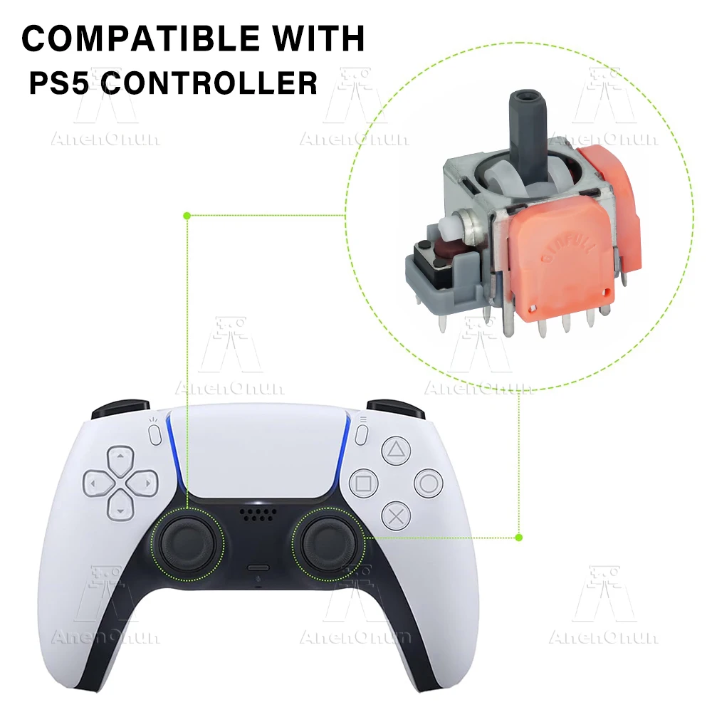 Upgrade des elektromagnetischen TMR-Joysticks für PS5/PS4/Xbox-Controllers, hochpräzises Analog-Stick-Zubehör ohne Drift, Gaming-Steuerung – Detail 2