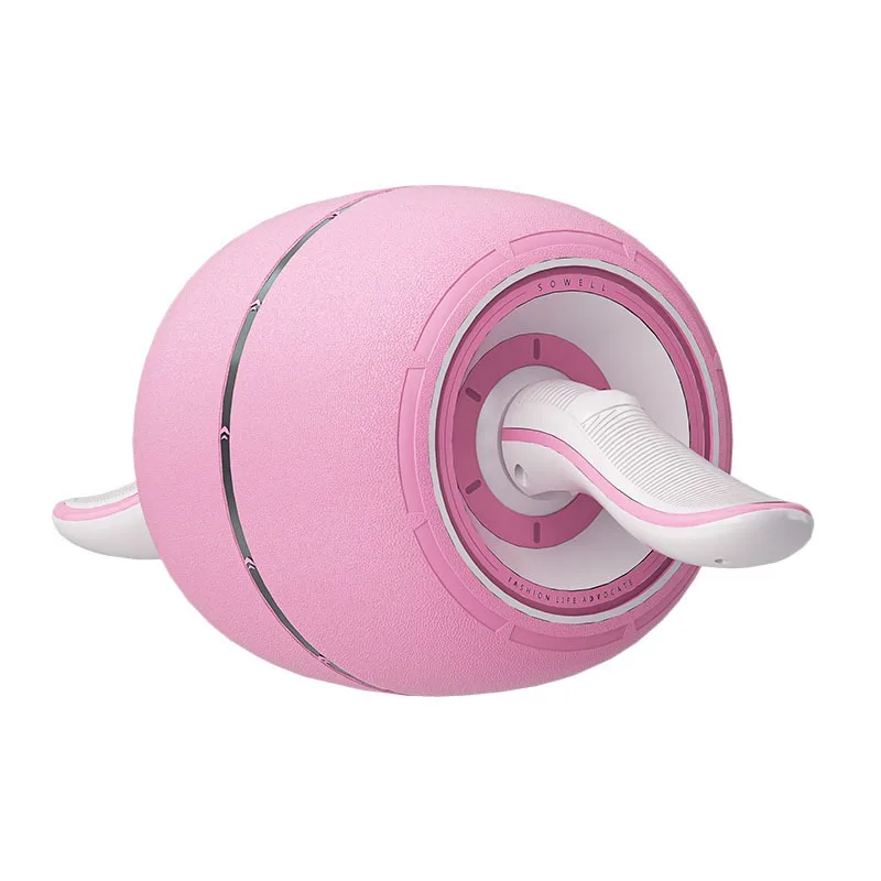 

Automatic rebound abdominal exercise wheel Equipped with intelligent brakes Home portable AB roller fitness equipment