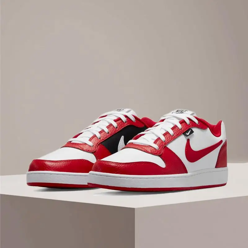 

Классические удобные нескользящие скейт-кроссовки Nike Ebernon Low-Top с амортизацией, прочные, для повседневной носки, унисекс AQ1774-101