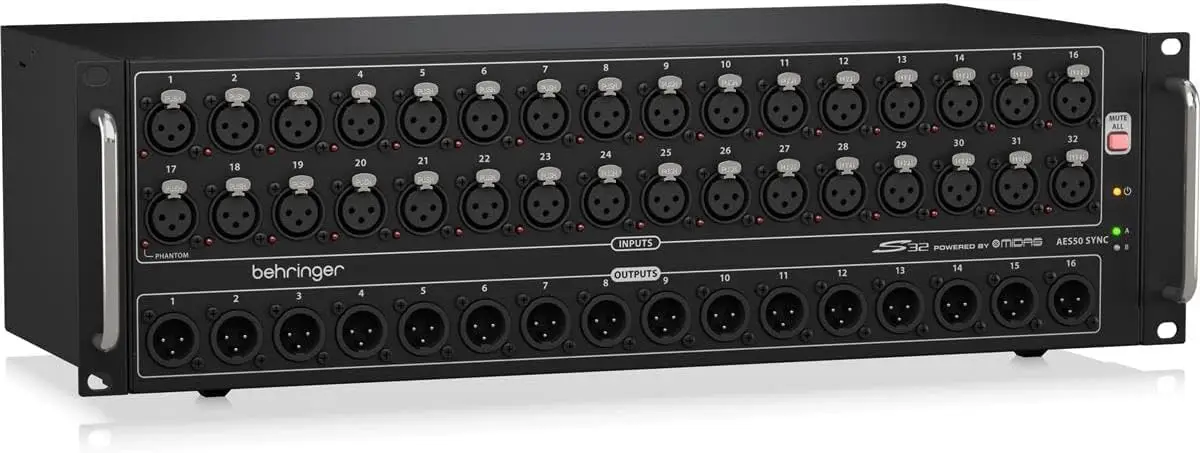 Behringer S32 Scatola da palco a 32 canali