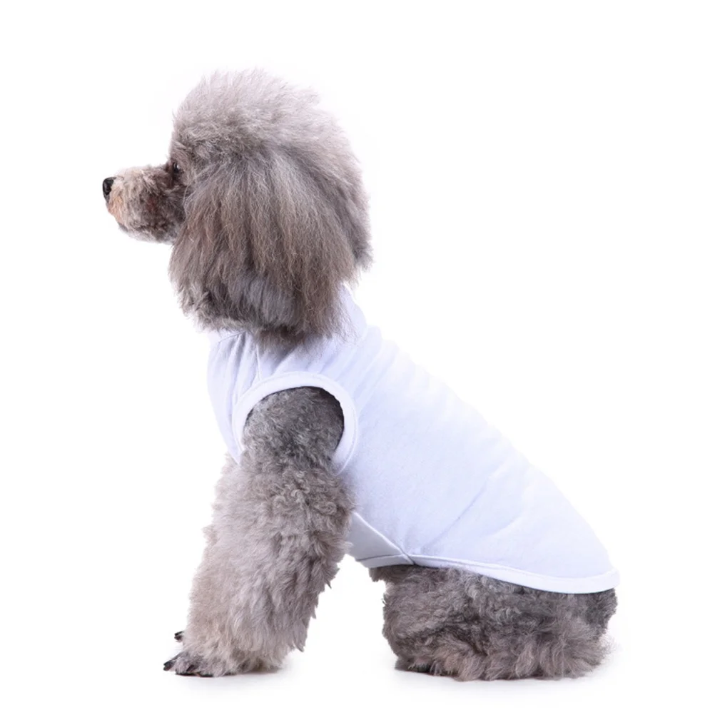 

Puppy T Shirts Pet Short Sleeve Shirt Dog Costume Summer Clothes Fashion Design Comfortable Durable for Activities M